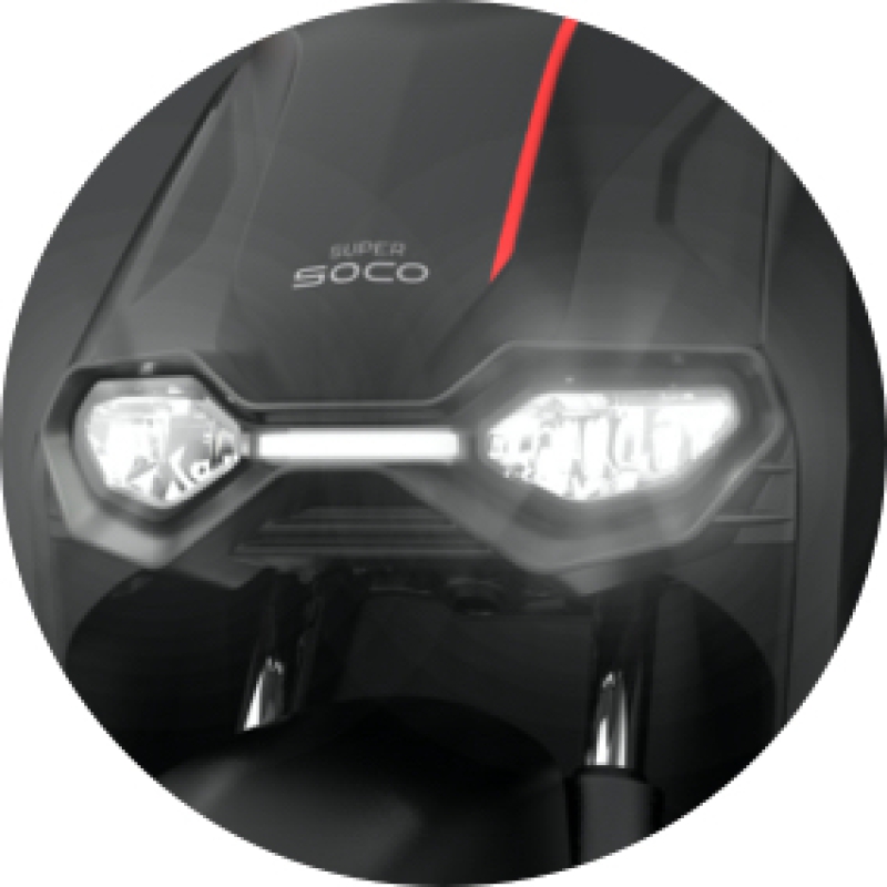 Super SOCO CPX - 90 km/h